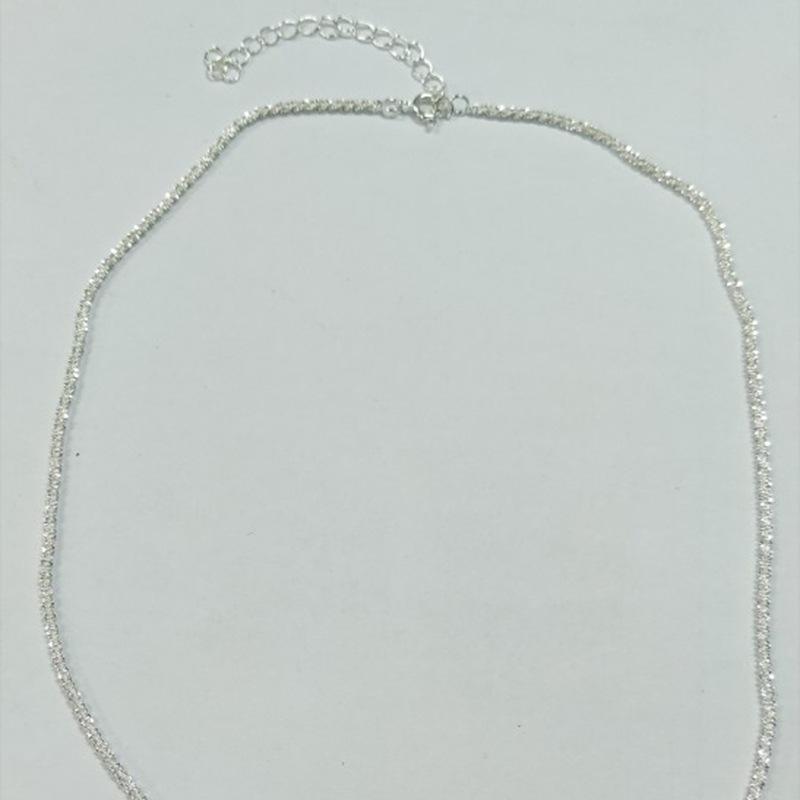 Personalized design freshwater pearl necklace zircon pendant simple versatile necklace niche design sweater chain