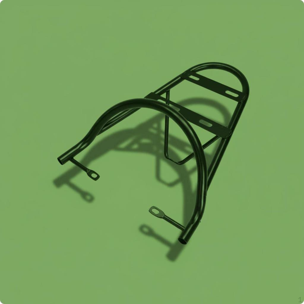 Motorcycle Rear Luggage Rack Durable Steel Carrier Suitcase Holder for Spectral