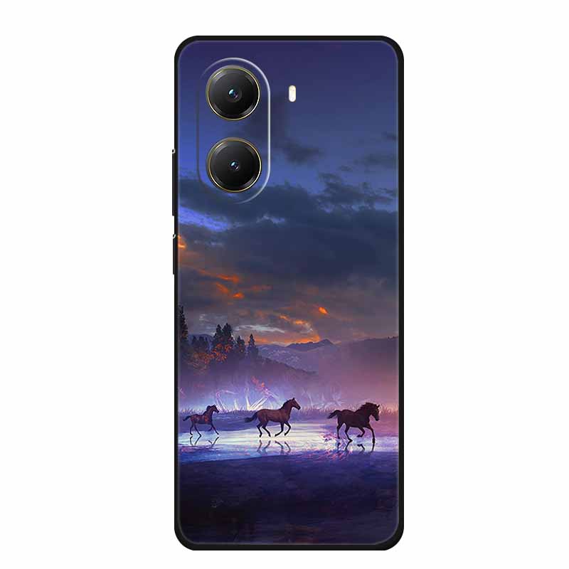 Für Poco X7 Pro Hülle X 7 Pro Coque Schwarzes Silikon Weiche Handyhülle Für Xiaomi Redmi Turbo 4 Pro Rückseitenabdeckung Case Turbo4 Pro Funda