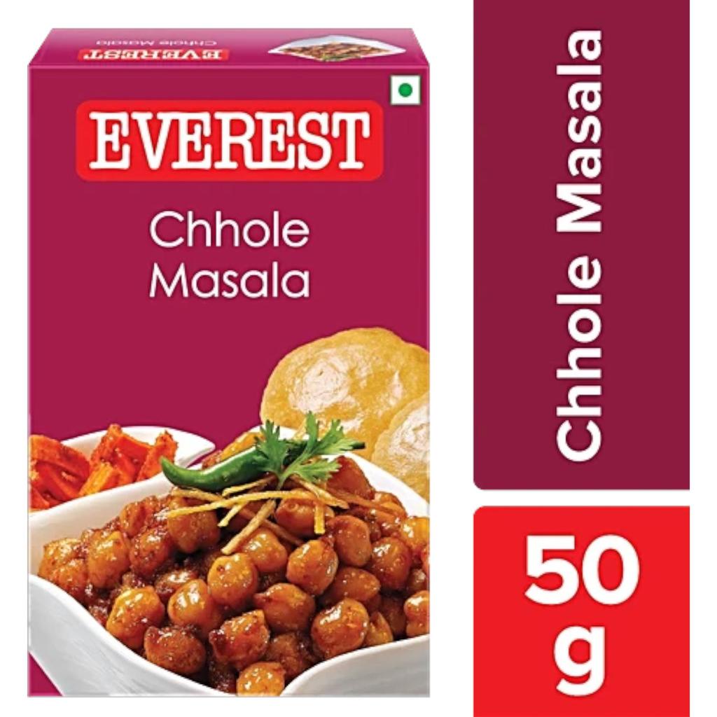 Everest Chole Masala 50 g X Pack Of 4 Authentic Spice Blend For Chickpea Dishes Rich Aroma Flavorful Cooking Seasoning Mix