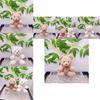 Soft And Cuddly Teddy Bear Plush Keychain Perfect For Cute Bag Decoration And Collectible