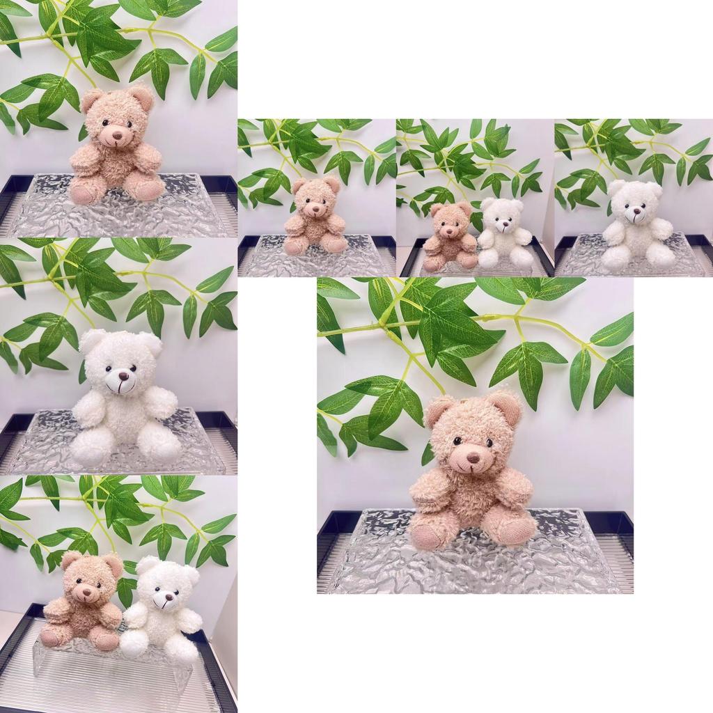 Soft And Cuddly Teddy Bear Plush Keychain Perfect For Cute Bag Decoration And Collectible