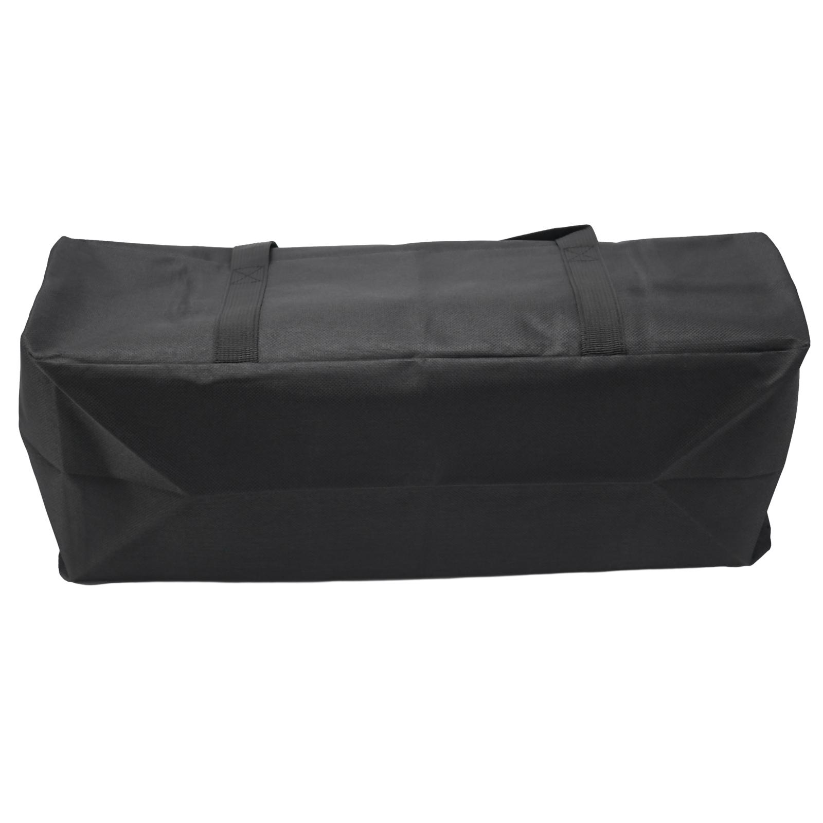 

600D Oxford Cloth Storage Bag Black Carry Bag Extended Handle Outdoor 45*14*17CM