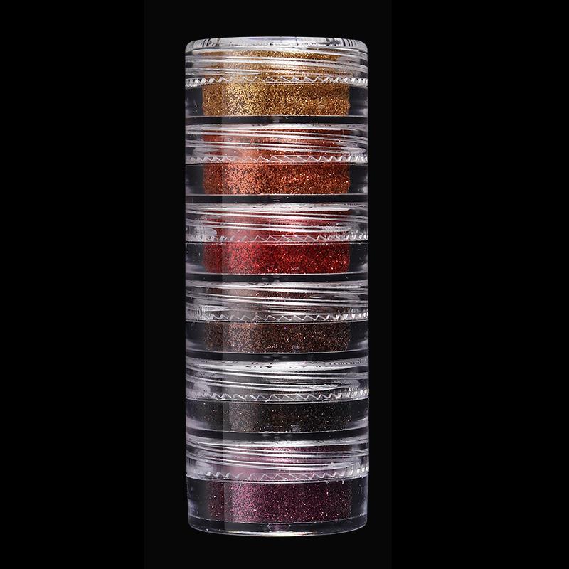 6 Colors Glitter For Epoxy Resin Filling Laser Gold Silver Fine Powder Loose Sequins Silicone Mold Tumbler Art DIY Crafts