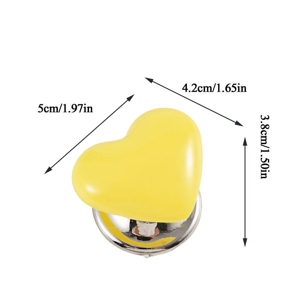 Heart Shape Toilet Presser Love Toilet Press Button Bathroom Water Buttons Push Switch Bathing Room Decor Nail Protector