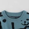 27kids Children's Spring 2024 Bear Sweater for Boys - Knitwear