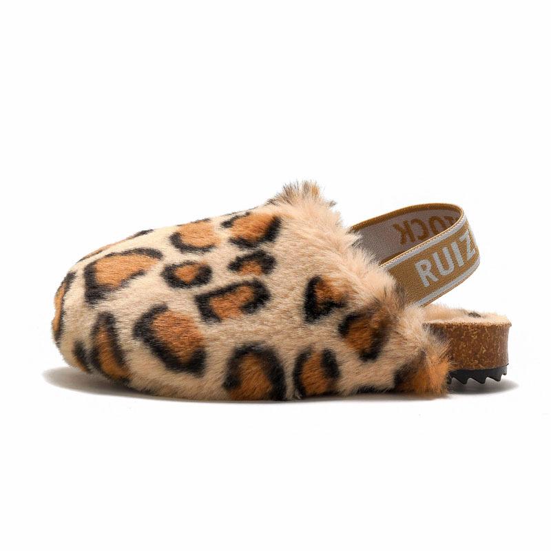 

Сандалии детские из пробкового хлопка RUIZUSTOCK осень/зима: Меховые модели для девочек и теплые бархатные сандалии для мальчиков 39 абрикосовый