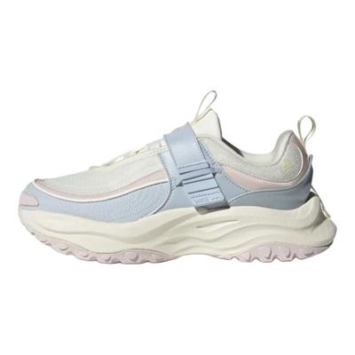 Maxxwavy Bequemer Stoff Synthetikleder TPU Rutschfest Verschleißfest Niedrig geschnitten Freizeit Laufschuhe Damen Sneaker Weiß Lila Rosa ID3677