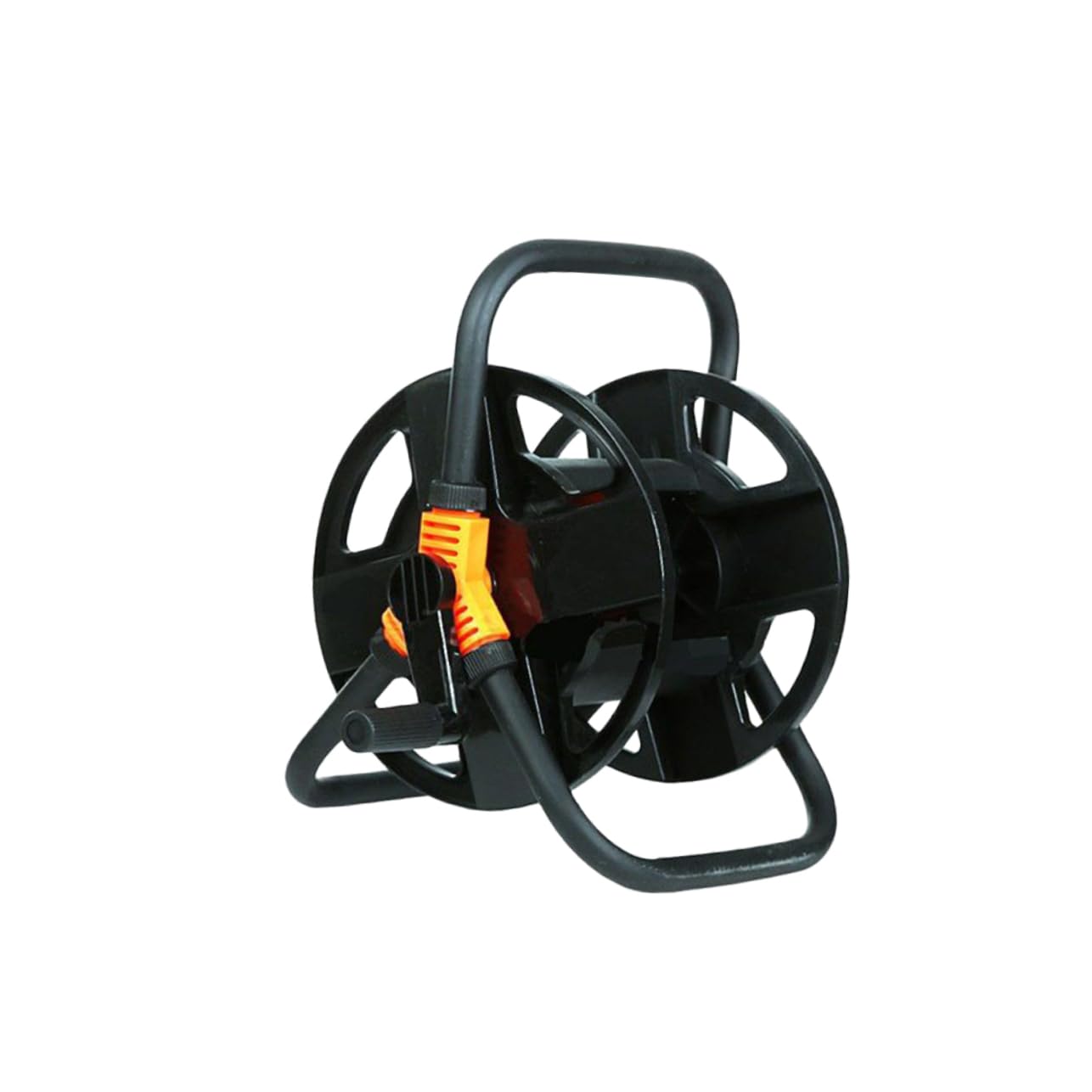 Компактная катушка для шланга автомойки MERRYHAPY с ручкой из нержавеющей стали