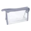 Clear Pencil Pouch Transparent Pencil Case with Zipper Stationery Toiletries Organizer Travel Cosmetic Makeup Storage Bag for School Office Supplies