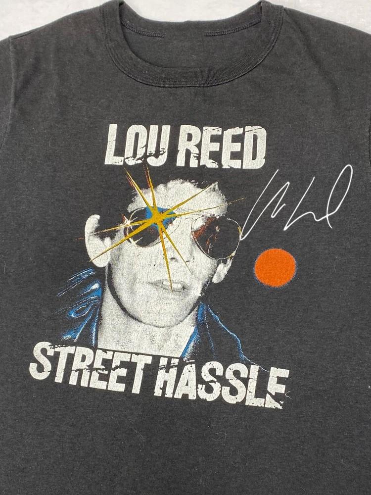 

1970 Lou Reed Street Hassle Tour Gift For Fan Cotton S to 5XL T-shirt TMB2487 Unisex T-Shirt S