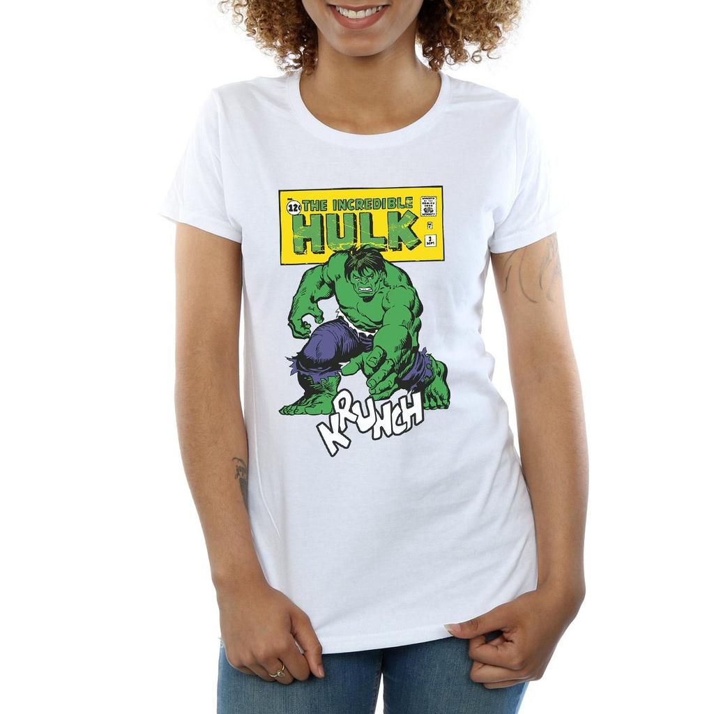 Hulk Womens/Ladies Krunch Cotton T-Shirt
