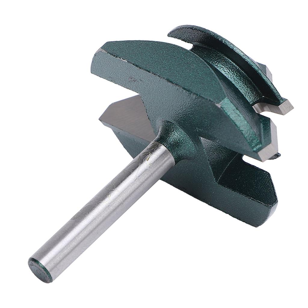 Wood Router Bit 45 Degree Locking Miter Joint Bit for Woodworking Projects 1/4 Inch Shank 2 Inch Cut