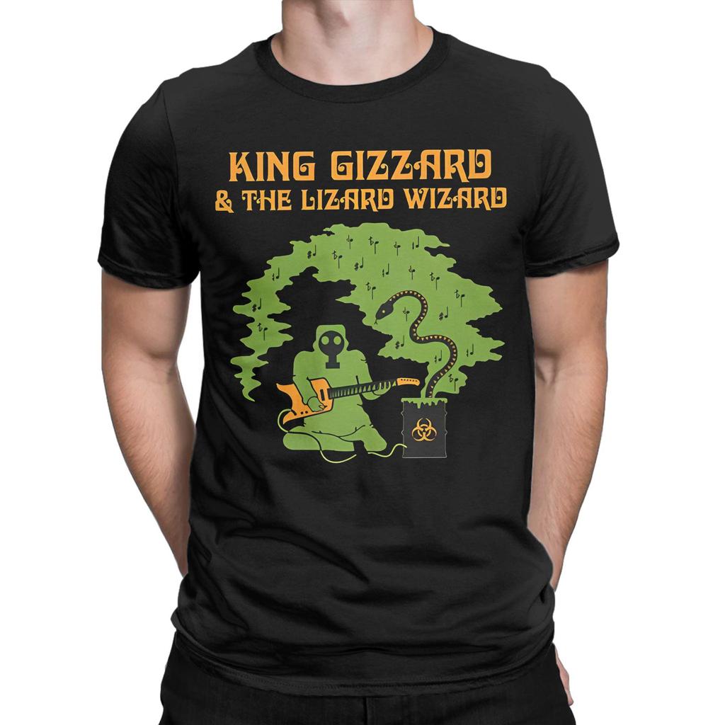 King Gizzard And The Lizard Wizard Athens Greece 2025 T Shirt Cotton Clothing Funny Short Sleeve Crewneck Tees 6XL T-Shirt
