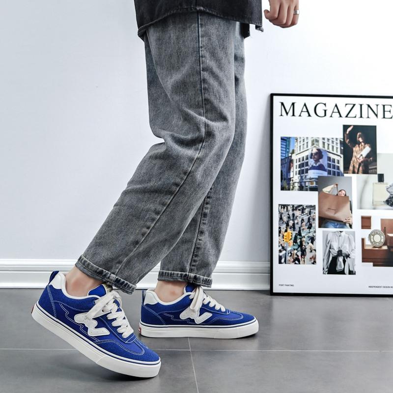 Fashion Men's Mesh Slip-on Walking Shoes Lightweight Casual Sneakers with Lace-up Comfortable Athletic Shoes Men Fashion Sports Flats