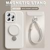 Magnetisches Flüssigsilikon-Lanyard-Handyhülle Für iPhone 16 Plus 13 15 14 16 Pro Max Magsafe Ladekabel-Schutzhülle Weiche Abdeckung