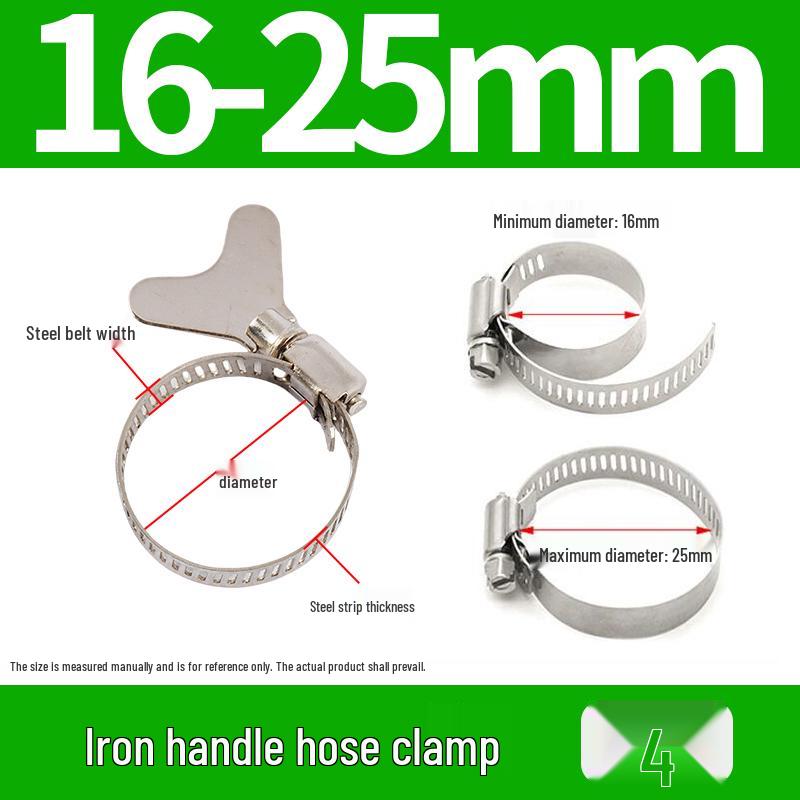 201 Edelstahl Schlauchschelle für Rohre