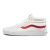 Vans Sk8 Zapatillas de Skate Casuales Versátiles de Media Caña con Estilo Unisex Blanco Roto Rojo VN0A391FOXS