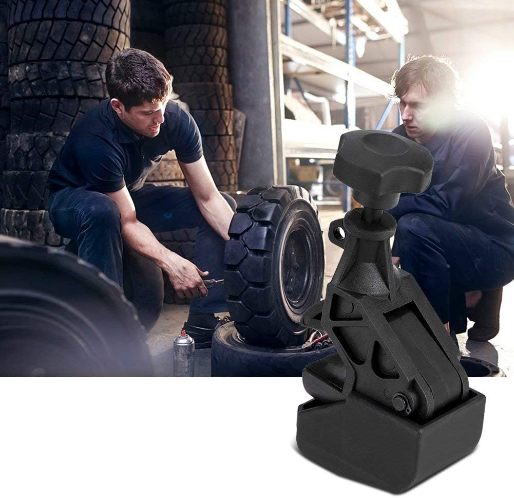 Pince à vis mains libres pour démonte-pneus Outil robuste pour centreur de pneu Protection de jante avec entretoise