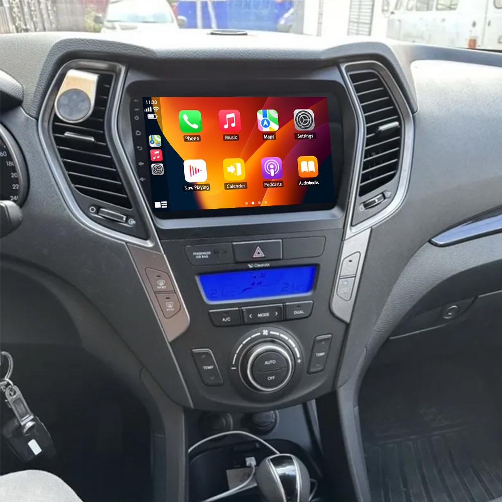 2 Din Android Car Radio Multimedia Player For Hyundai Santa Fe 3 2012-2018 Stereo CarPlay Wireless Gps Tracker Head Unit
