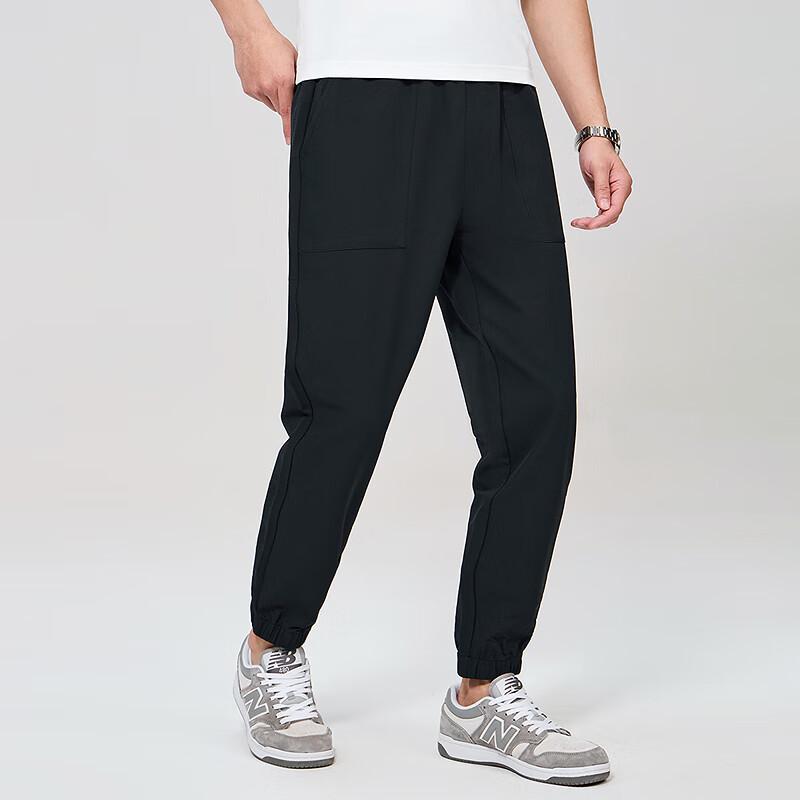 Men's Easy Care Stretch Cropped Jogger Pants
