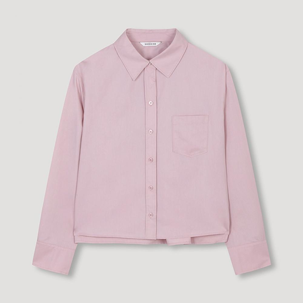 

She S miSS Pocket Collar Shirt SwwStn31030 Lp light pink/66