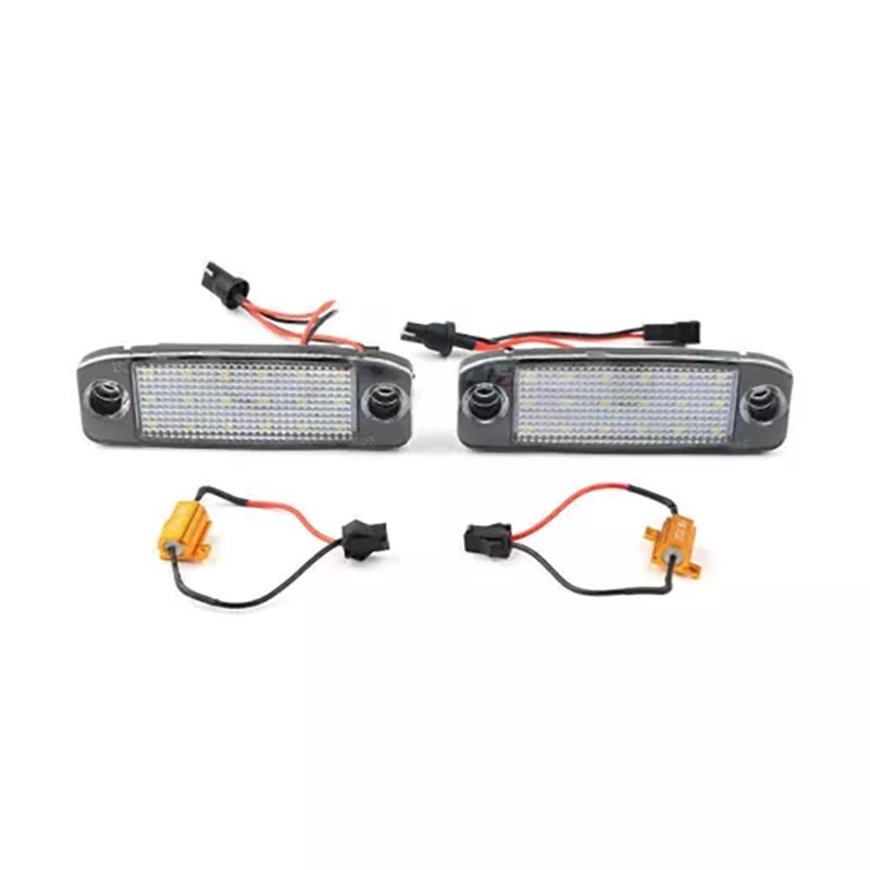 2 STK bil LED-nummerskiltlys for Hyundai-Sonata 10 2010~ For Hyundai-Kia Sportage 11-UP