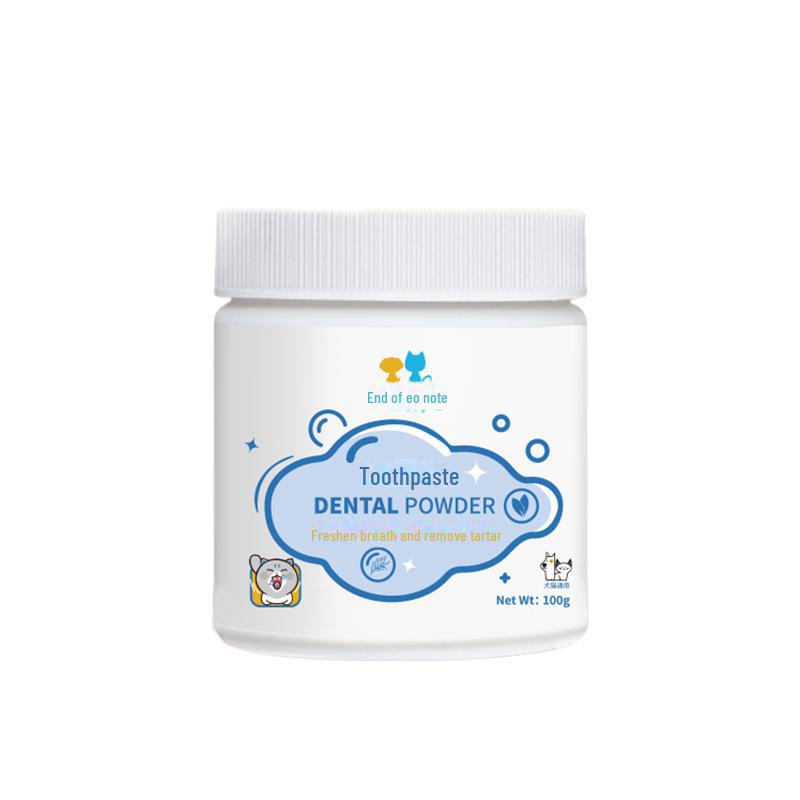 

Порошок для чистки зубов домашних животных: Универсально для собак и кошек, удаляет зубной камень, зубной налет и неприятный запах изо рта