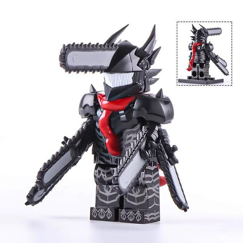Chainsaw Man Demon Figuur Bouwstenen Montage Educatief Speelgoed