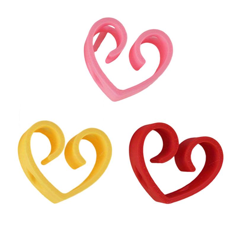 Heart-Designed Dishwasher Safe Chopsticks Assistant, Perfect for Adults and Kids Practice