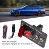 12V 40A Ignition Switch Panel Kit with Engine Start Button Carbon Fiber Style Universal for Racing Car