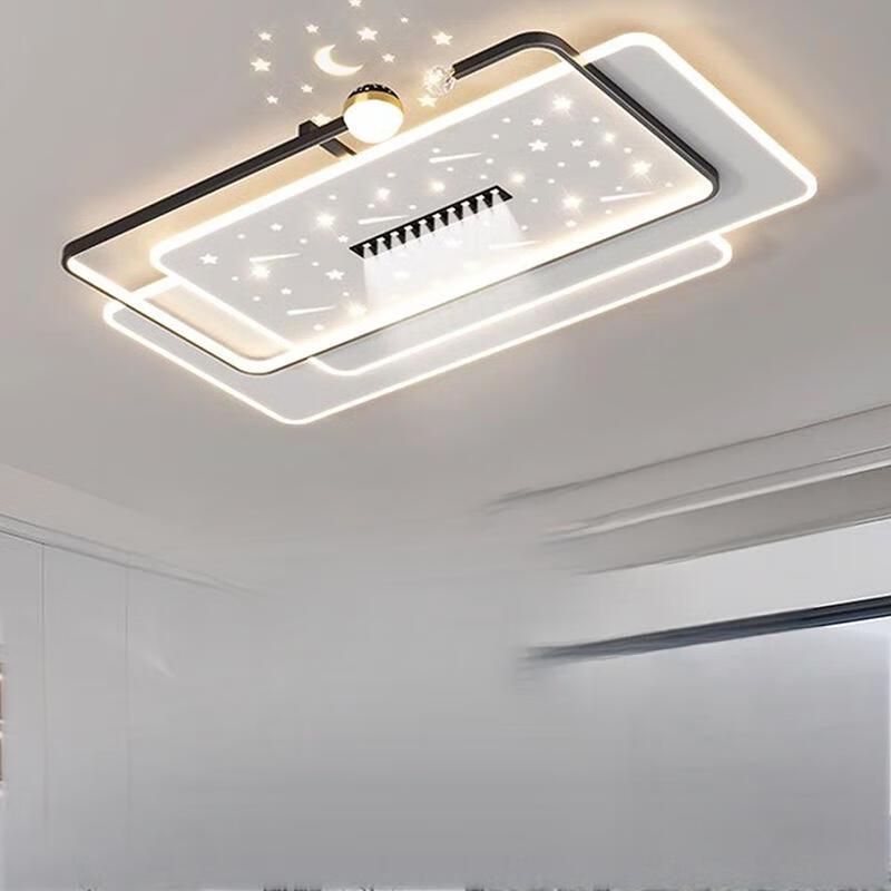 UOSU French Cream Style Flower LED Ceiling Light
