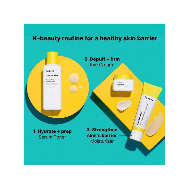 Dr.Jart+ Krem nawilżający barierę skórną do twarzy 50 ml, dla skóry suchej z ceramidami i pantenolem | Koreańska pielęgnacja skóry