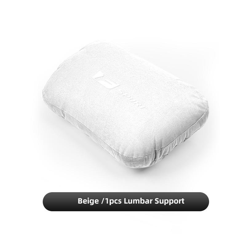 Car Headrest Support Cushion Suede Lumbar Pillow Accessories For Lexus UX LS GS NX IS250 LX570 ES300h IS300h ES350 F Sport GS300