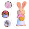 Cute Easter Bunny Light Up Glowing Rabbit Plush Toy for Christmas Holiday Party Gift Ideas Home Tabletop Decor