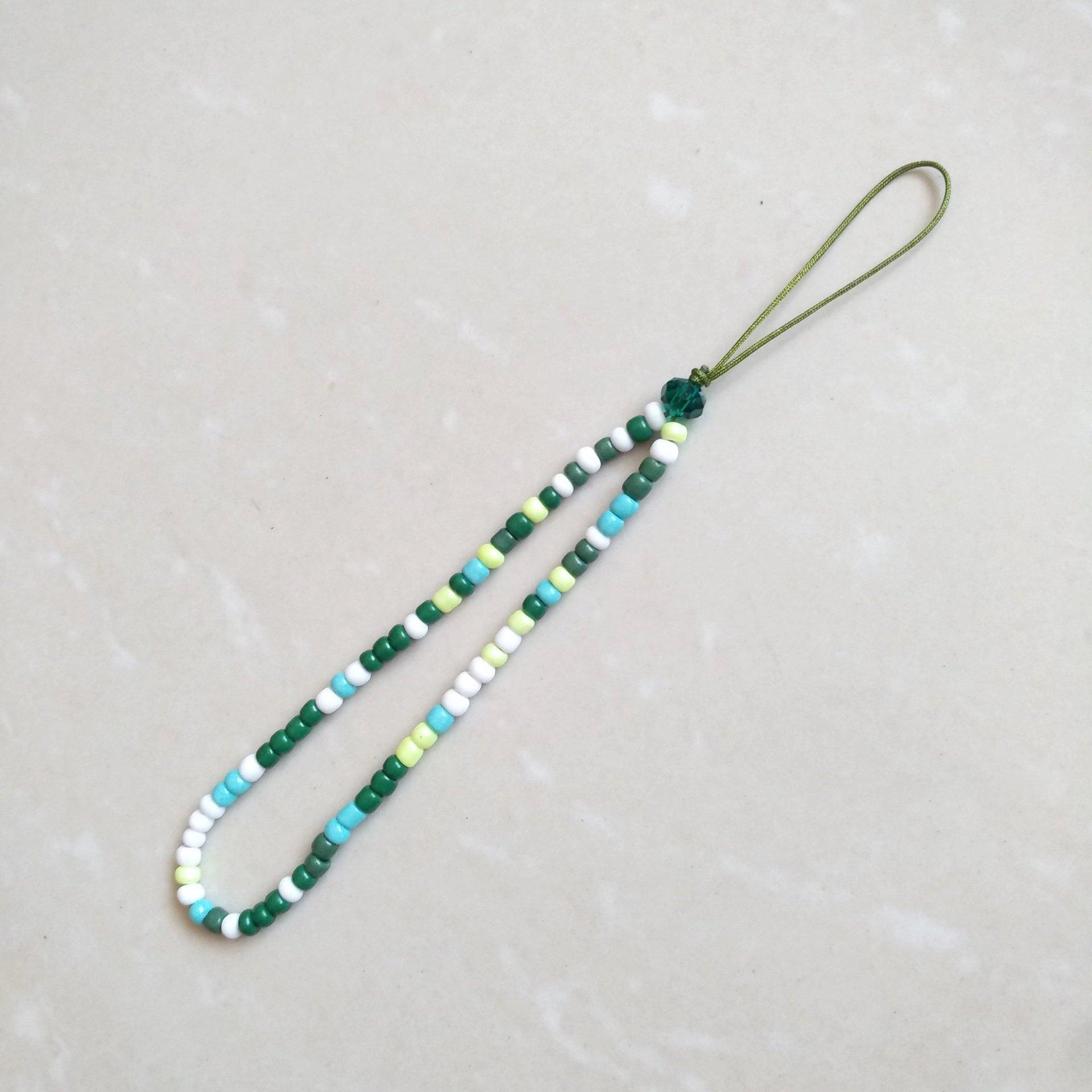 

Модные бусины, цепочка для телефона, разноцветный ремешок для мобильного телефона, ремешок для женщин и девочек, анти-потерянная цепочка для мобильного телефона, подвесной веревочный брелок на запястье