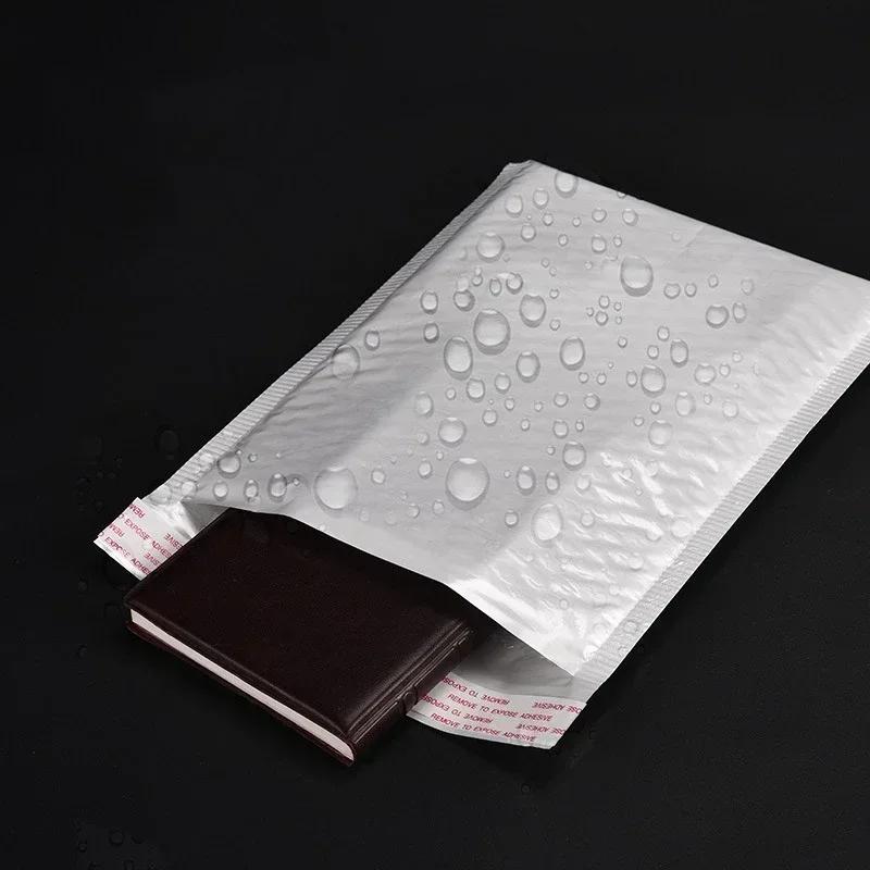 50/100PCS White Foam Envelope Bags Mailing Gift Self Seal Mailers Padded Shipping Envelopes with Bubble Mailing Bag Packages Bag