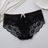 Mid Waist Lace Sexy Panties Triangle High Elasticity Breathable Large Size Women’s Panties