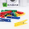 KADAX Clothespins Clips for Laundry Underwear Clothes 20pcs Plastic Colorful