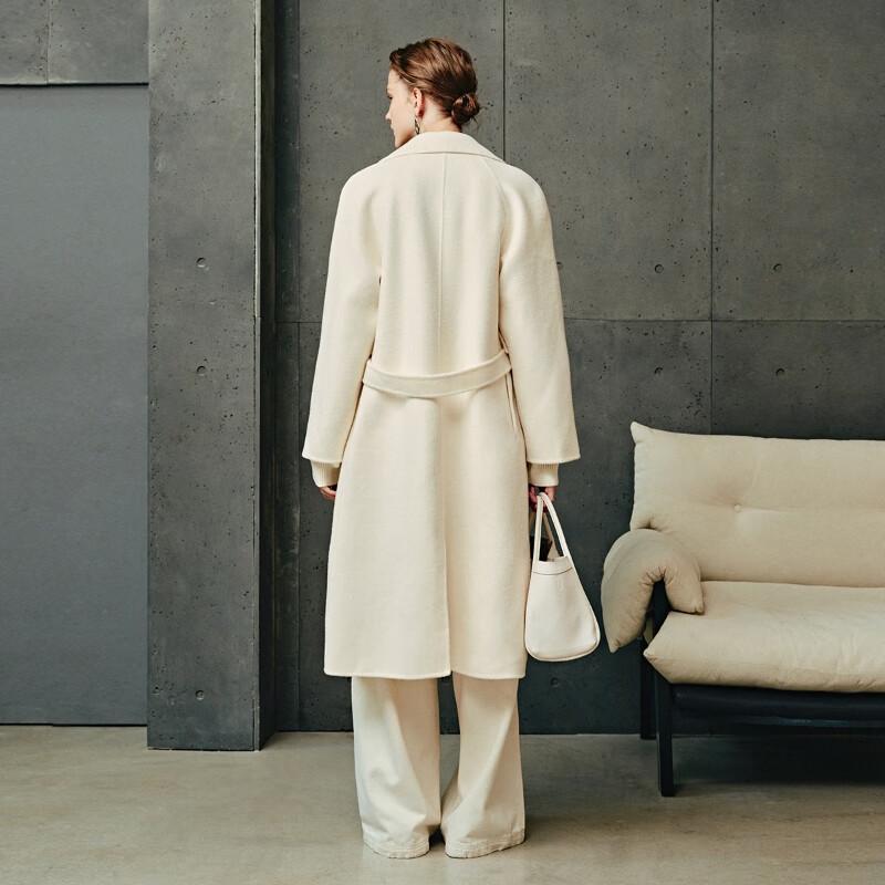 VEROMODA Women's Wool Blend Belted Coat