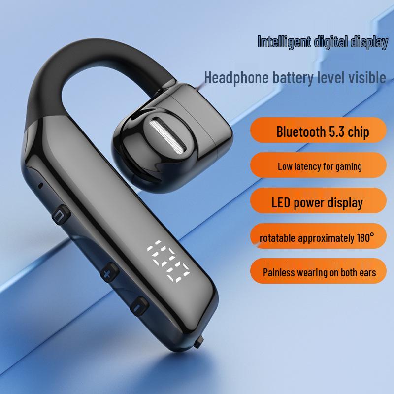

i5 OWS Wireless Air Conduction Sport Earbuds: Over-Ear, Non-In-Ear, Noise Cancelling, Long Battery Life, Bestseller.