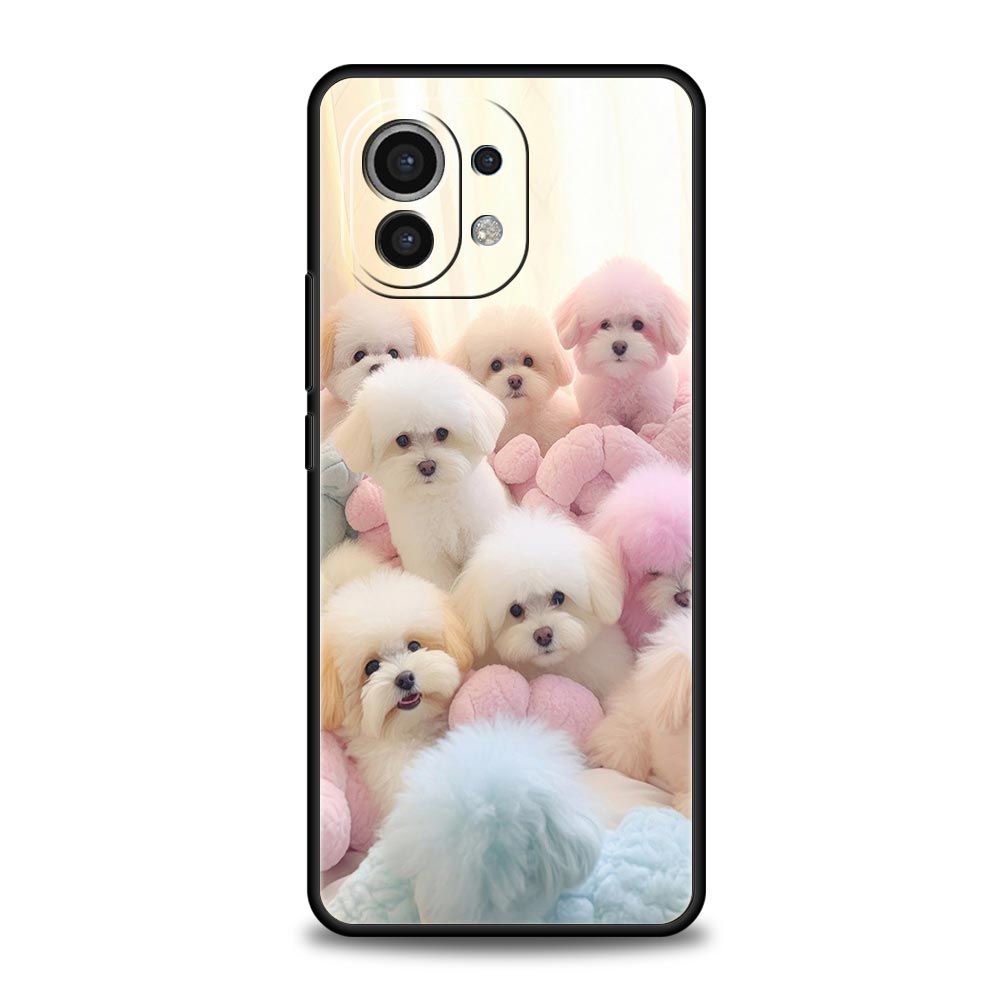 

Cute Little Dog Phone Case Cover for Xiaomi Mi 17 Pro Max 15 14 13 12 11 Ultra 15T 14T 13T 12T 11T Pro Lite Soft TPU Shell Capas Xiaomi 11T pro