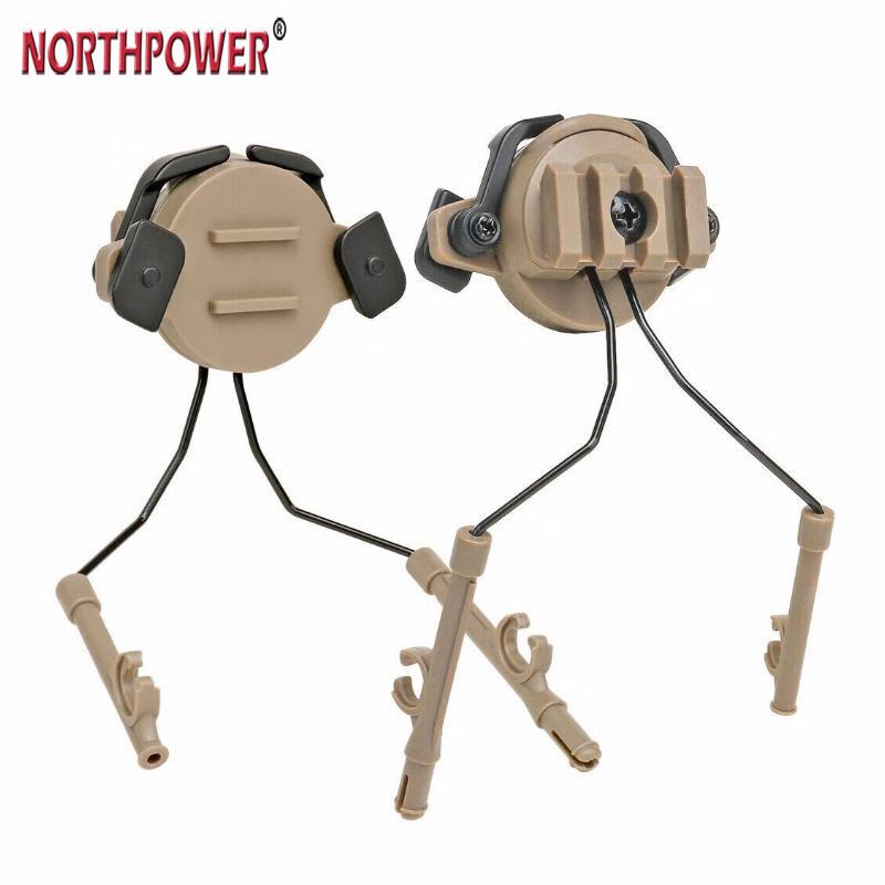 JIANGJUN FAST Helmet Tactical Headphone Bracket One Size