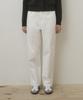 BELLOL Wide Comfort Denim Pants Cream