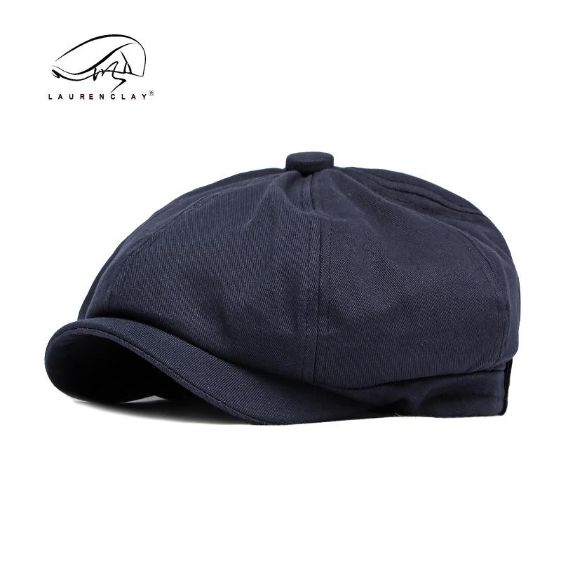 Unisex Adjustable Baseball Cap: Classic Eight-Panel British Newsboy Style