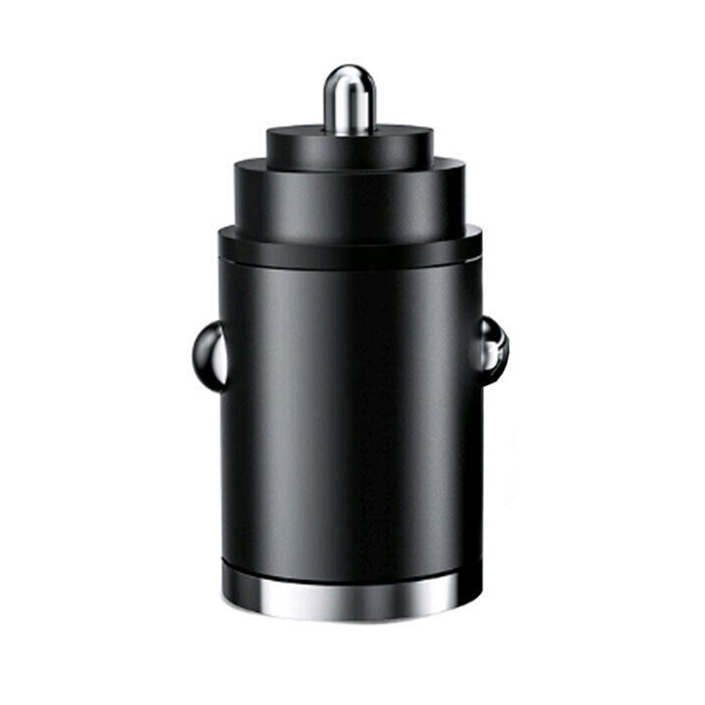 100W USB Phone Charger Type C QC3.0 Black Fast Charging Car Interior Accessories