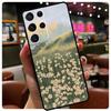 Claude Monet Garden Lotus Phone Case For Samsung Galaxy S25 S24 S23 S22 S21 S20 Ultra S9 S10 Plus S25 FE S24 FE Cover