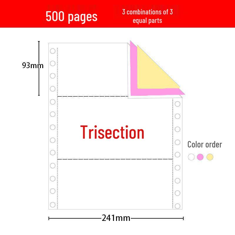 Multi-part Computer Print Paper: One, Two, Three, Four, Five-Part; Includes Delivery Note and Receipt Forms