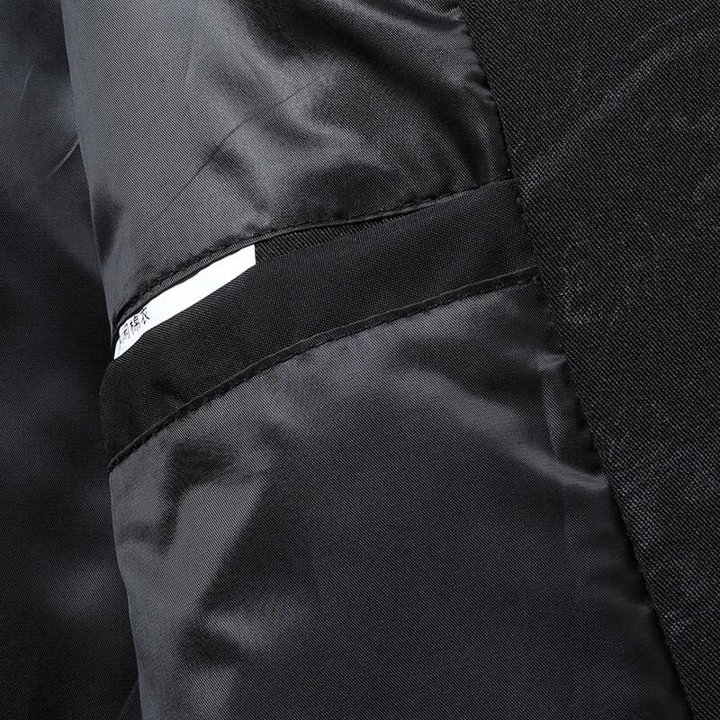 DIBENZE Men's Plus Size Winter Detachable Hood Thick Cotton Parka