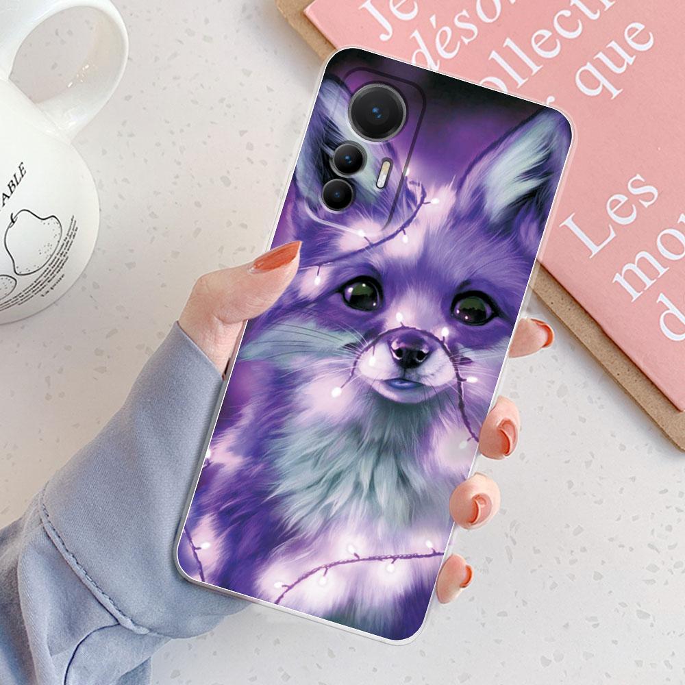 For Xiaomi 12 Lite Case Back Cover For Xiaomi 12 Lite 5G Girls New Clear Phone Funda Soft Silicone Case For Xiaomi 12 Lite Coque